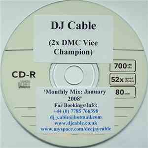 DJ Cable  - Monthly Mix: January 2008