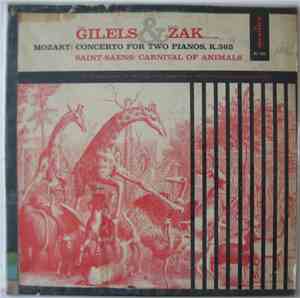 Gilels & Zak - Concerto For Two Pianos And Orchestra, K. 365 / Carnival Of  ...