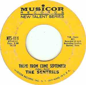The Sentries - Theme From Come September / Somewhere, My Love