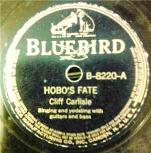 Cliff Carlisle - Hobo's Fate / Where My Memory Lies