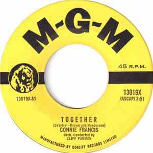 Connie Francis - Together / Too Many Rules