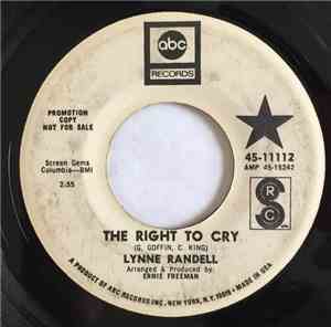 Lynne Randell - The Right To Cry / An Open Letter