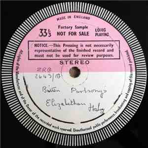 Britten - Elizabethan, Halsey - Part Songs
