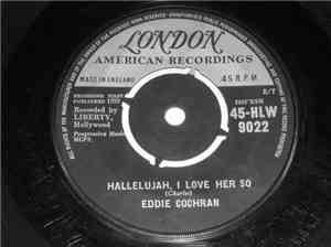 Eddie Cochran - Hallelujah, I Love Her So / Little Angel