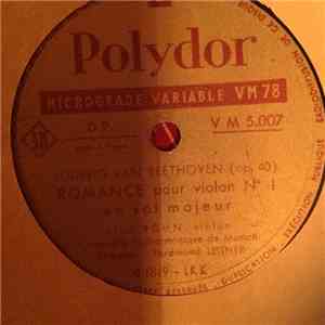 Erich Röhn, Orchestre Philarmonique de Munich, Ferdinand Leitner, Ludwig va ...