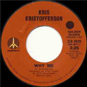 Kris Kristofferson - Why Me / Jesus Was A Capricorn