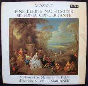 Mozart, Academy Of St. Martin-in-the-Fields Directed By Neville Mariner - E ...