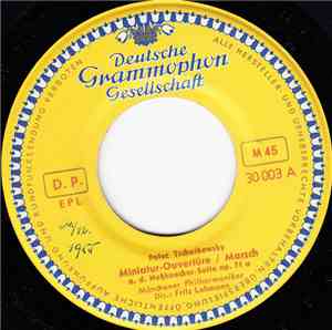 Peter I. Tschaikowsky / Fritz Lehmann, Münchener Philharmoniker - Nußknacke ...