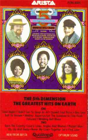 The 5th Dimension - Greatest Hits On Earth