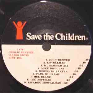 Various - Save The Children 1978 Public Service Radio Spots