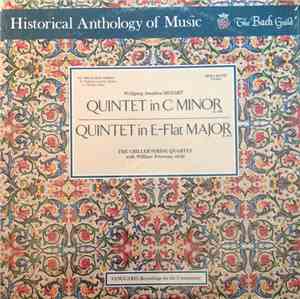 Wolfgang Amadeus Mozart, The Griller String Quartet - Quintet In C Minor, K ...