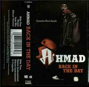 Ahmad  - Back In The Day