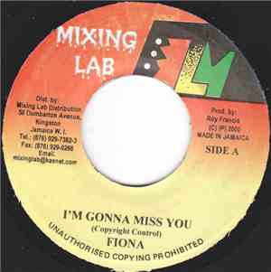 Fiona  - I'm Gonna Miss You