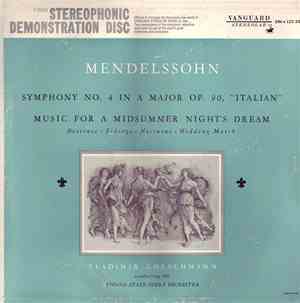 Mendelssohn, Vladimir Golschmann, Vienna State Orera Orchestra - Symphony N ...