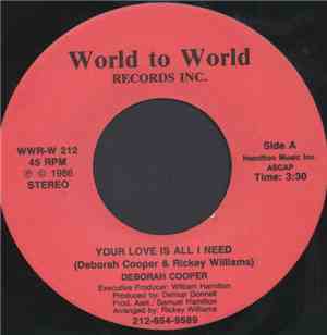 Deborah Cooper - Your Love Is All I Need