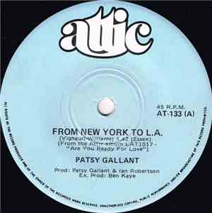 Patsy Gallant - From New York To L.A.
