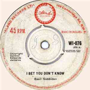 Basil Gabbidon - I Bet You Don't Know