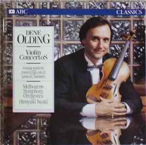 Dene Olding, Melbourne Symphony Orchestra, Hiroyuki Iwaki - Violin Concerto ...