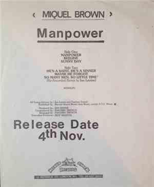 Miquel Brown - Manpower