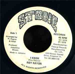 Roy Rayon - I Know