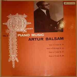 Artur Balsam, Mozart - Piano Music Vol 7