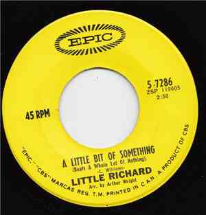 Little Richard - A Little Bit Of Something (Beats A Whole Lot Of Nothing) / ...