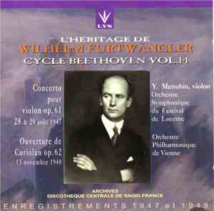 Beethoven - Wilhelm Furtwängler, Y. Menuhin, Orchestre Symphonique Du Festi ...