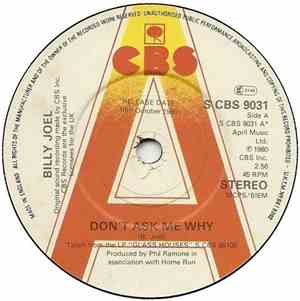Billy Joel - Don't Ask Me Why