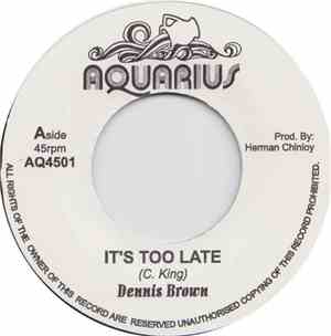 Dennis Brown - It's Too Late