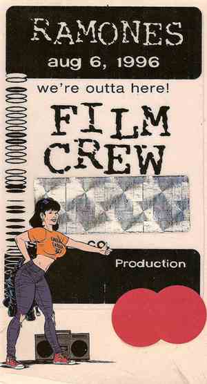 Ramones - We're Outta Here! (Film Crew)