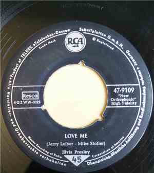 Elvis Presley - Love Me / Rip It Up