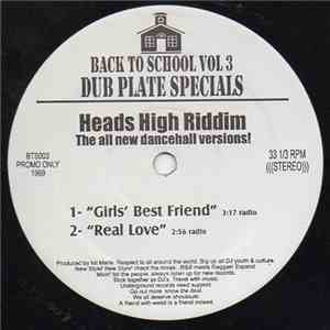 Various - Back To School Vol 3 Dub Plate Specials
