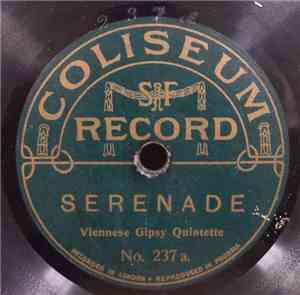 Viennese Gipsy Quintette / Viennese Instrumental Trio - Serenade / The Ange ...