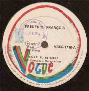 Frédéric François - Belle, Tu Es Belle / Valentino