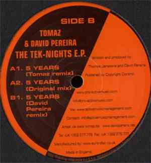 Tomaz & David Pereira - The Tek-Nights E.P.