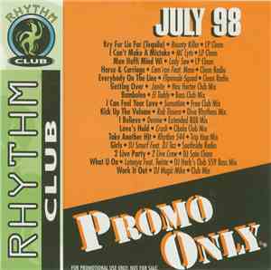 Various - Promo Only Rhythm Club: July 98