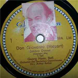Georg Hann - Don Giovanni