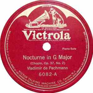 Vladimir De Pachmann - Nocturne In G Major / Spring Song / Vogel Als Prophe ...