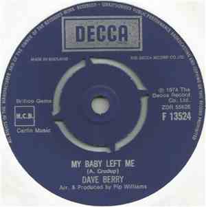 Dave Berry - My Baby Left Me