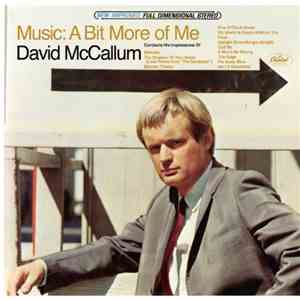 David McCallum - Music: A Bit More Of Me