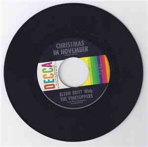 Elton Britt And The Pinetoppers - Christmas in November