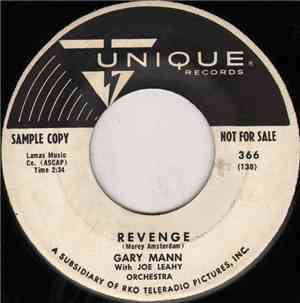 Gary Mann  With Joe Leahy Orchestra - Revenge / (The Tale Of) A Rusty Gun