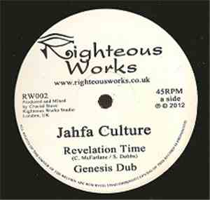 Jahfa Culture / Dairy Dub Feat. Idavid - Revelation Time