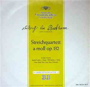 Ludwig van Beethoven / Koeckert-Quartett - Streichquartett A-moll Op. 132