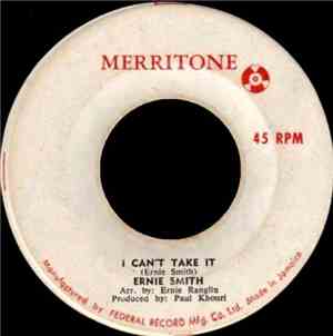 Ernie Smith - I Can't Take It / Wait