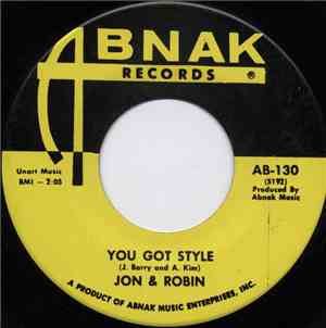 Jon & Robin - You Got Style / Thursday Morning