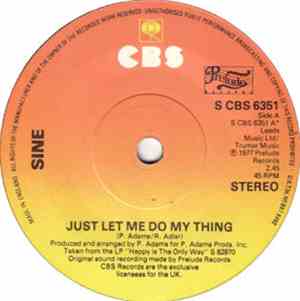 Sine  - Just Let Me Do My Thing
