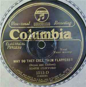 Edith Clifford / Vaughn De Leath - Why Do They Call Them Flappers? / Giggli ...