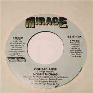 Nolan Thomas - One Bad Apple