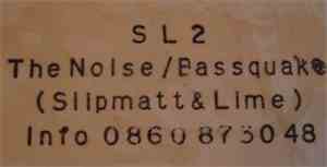 SL2 - The Noise / Bassquake